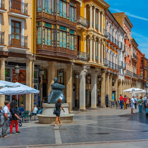 Calle Mayor de Palencia. (Foto:Pavel Dudek)